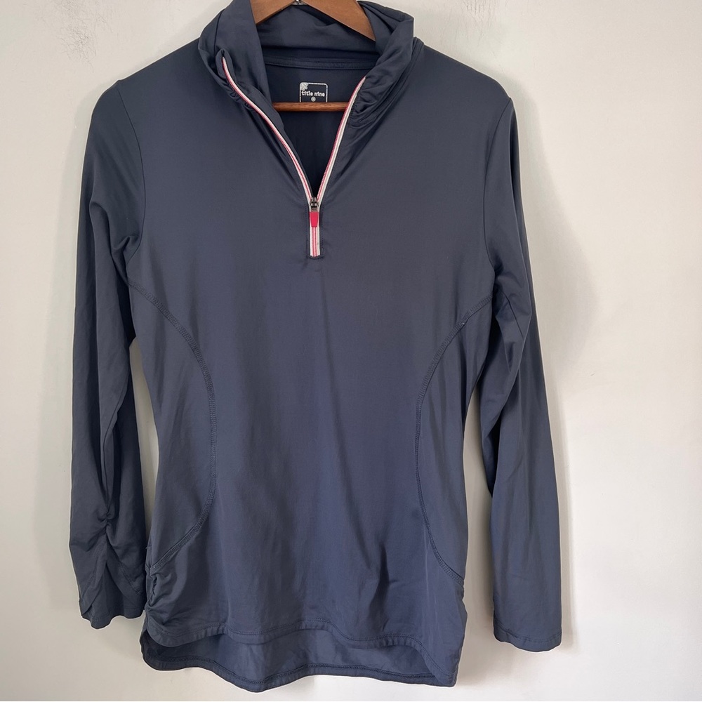 Title Nine Pullover Top 1/4 Zip Womens Size Medium